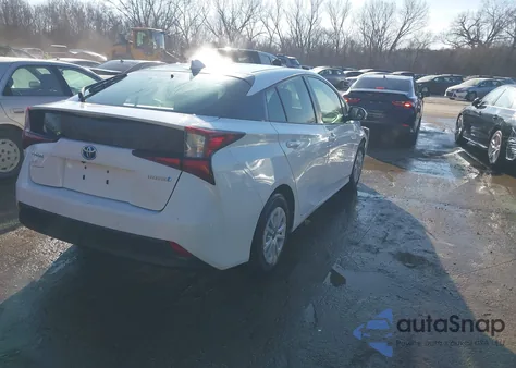 2022 Toyota Prius Le из США, поврежденный, VIN JTDKAMFU0N3155001